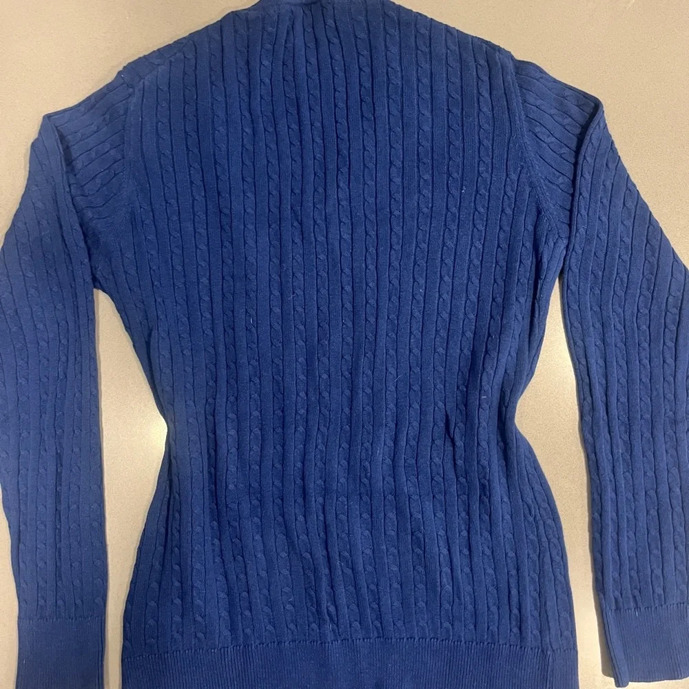 Weekend’s Women's V-Neck Sweater - Darkblue - Picture 2 of 6